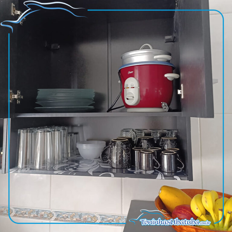 apartamento na praia das toninhas - cozinha 9