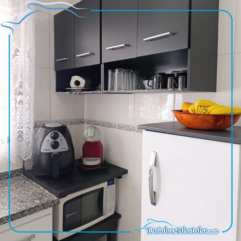 apartamento na praia das toninhas - cozinha 5