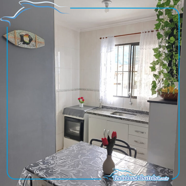 apartamento na praia das toninhas - cozinha 4