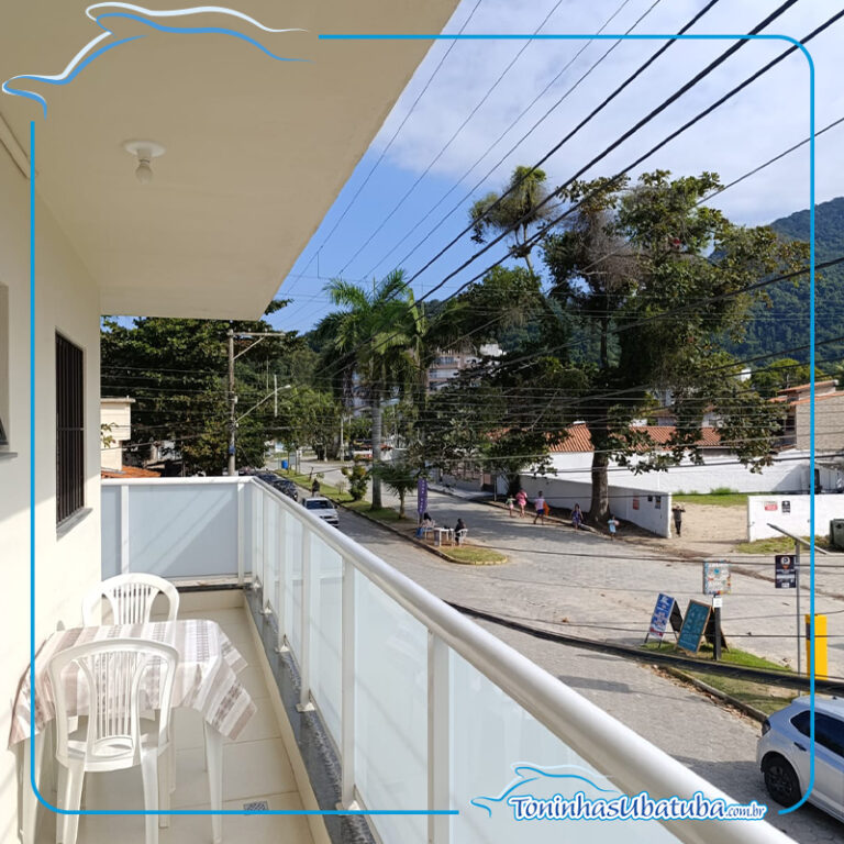apartamento na praia das toninhas - sacada 3