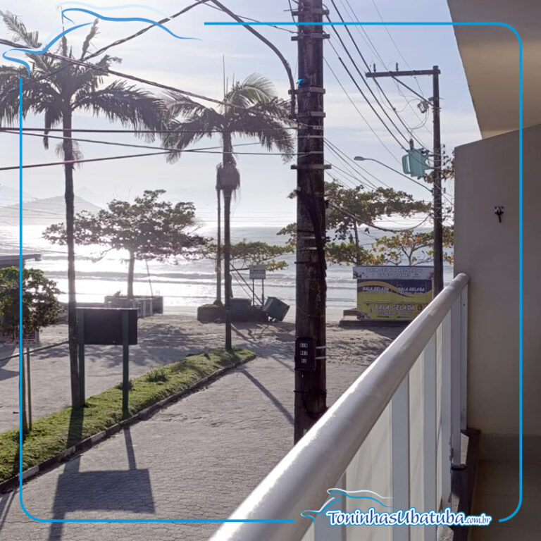 apartamento na praia das toninhas - sacada 5