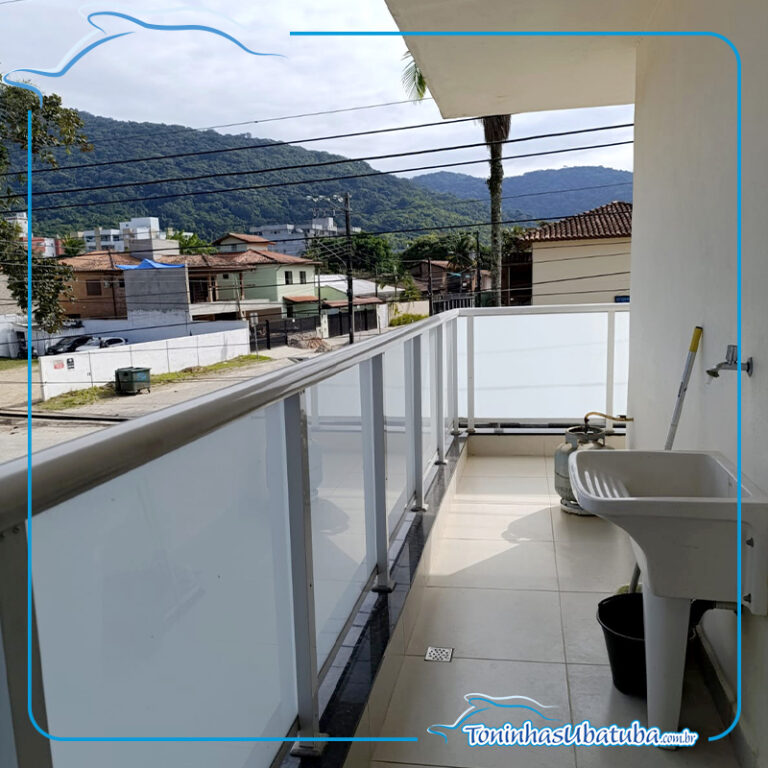 apartamento na praia das toninhas - sacada 1