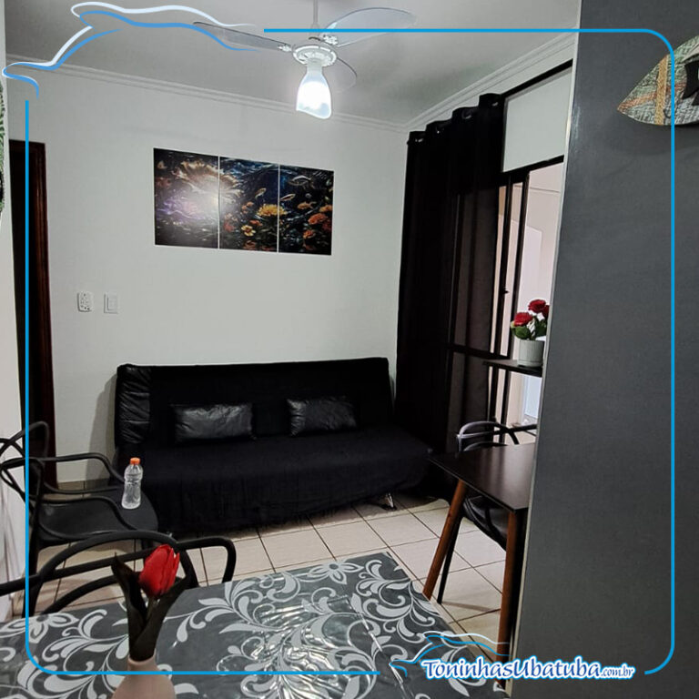 apartamento na praia das toninhas - sala 2
