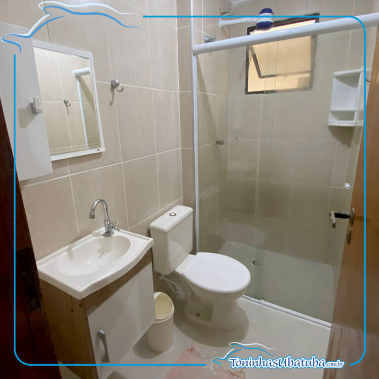 apartamento na praia das toninhas - banheiro 1