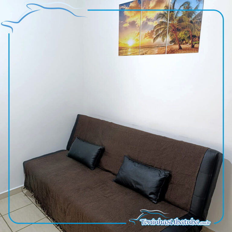 apartamento na praia das toninhas - sala 3
